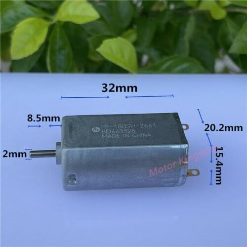 Mabuchi FF-180SH-2661 DC2.4V 3.6V 4.2V 12000RPM High Speed Precious Metal Brush Motor For Electric Shaver