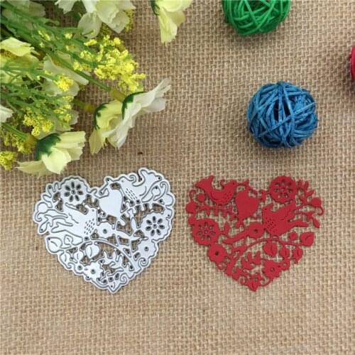 Heart Frames metal die cutting dies scrapbooking embossing folder suit for big shot cutting machine
