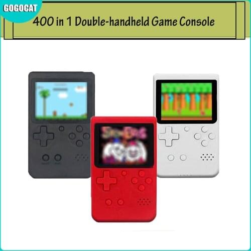 New Retro Video Game Console 8 Bit Built-in 400 Classic Game Mini Handheld Game Player Portable Controller Consola Juegos Tetris