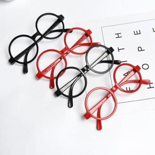 Child Glasses Kids Round Shape Black Or Red Frame H P Glasses Childrens Christmas Gift Oct26 Drop Ship