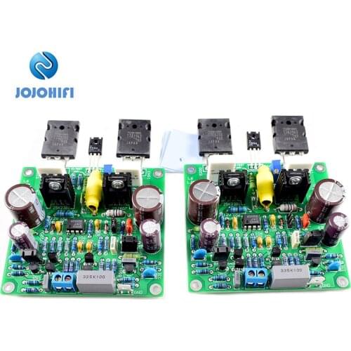 One Pair E210 50-150W 8 ohms Golden Voice DIY Accuphase Modified Version Finished Amplifier board 2 boards