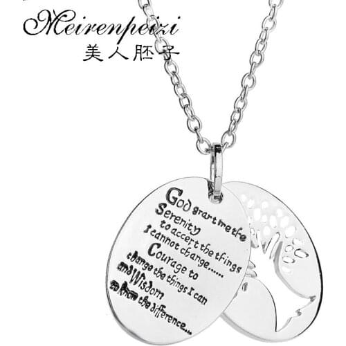 Personalized Hand Stamped Life Necklace Family Tree Pendant Necklace Gift For Mom Necklace Handmade Jewelry Gift