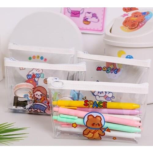 Mini Transparent Small Wallet Coin Purses Bag Handbag Cosmetics Storage Pouch