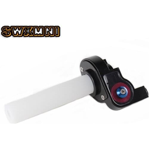 High quality Aluminum Visual Throttle Grip quick twist Gas throttle Settle Fit Dirt Pit Bike ATV UTV Visual Grips bar