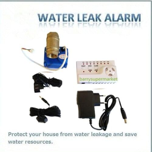 WLD-806 G3/4" DN20 Smart Home Water Leakage Detector Alarm System Tester Sensor Water Saver Protect Water Loss single valve
