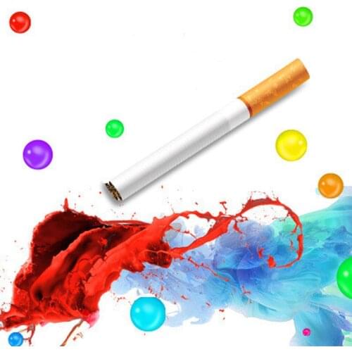 100Pcs Cigarette Pops Beads Fruit Coffee Mint Flavor Cigarette Holder Smoking Accessories Glass Bottle Cigarette Holder Filter