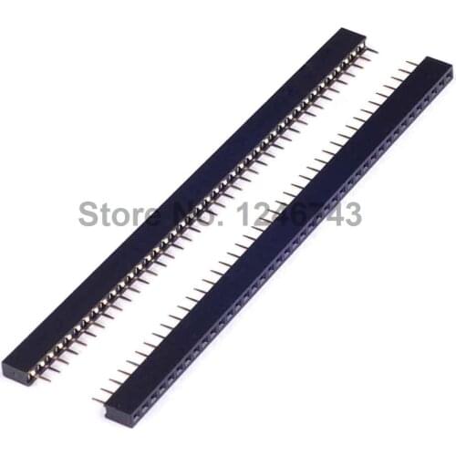 20PCS 1*40P Single Row Straight Seat 2.0mm Pitch