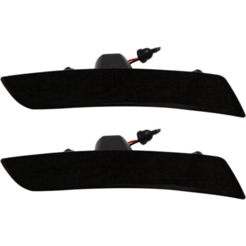 Car Rear LED Side Markers Lights Turn Signal Lamp Light for Cadillac ATS / CTS / CTS-V 2015-2019 Clear Lens