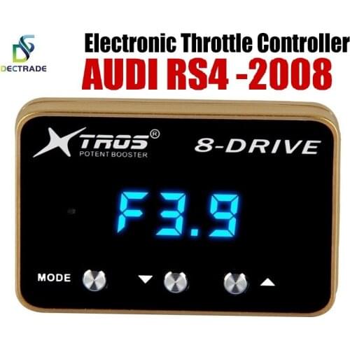 DECTRADE Car Electronic Throttle Controller Racing Accelerator Potent Booster For Audi RS4 -2008 Tuning Parts 8 Drive