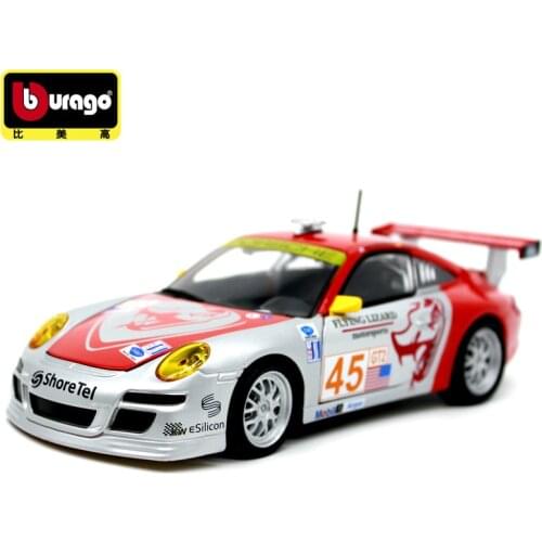 Bburago 1:24 Bentley Continental GT3 simulation alloy car model crafts decoration collection toy tools gift