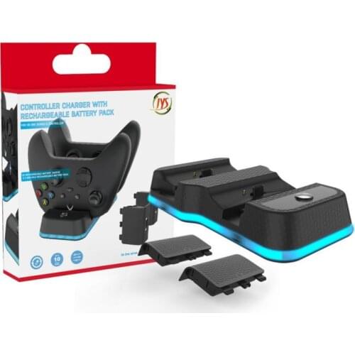 For X box Controller Charger Wireless Dual Type C Fast Charging Dock Station For X box Series X Gamepad/2 Rechargeable Batteries