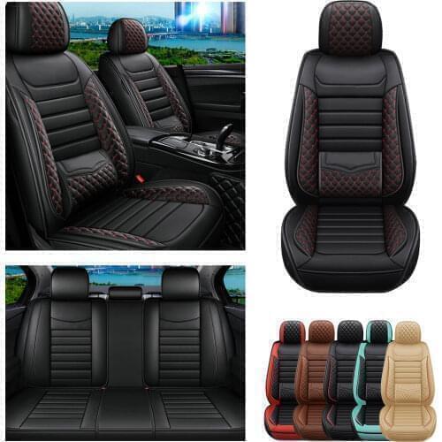 Car Seat Cover For Mazda 2 3 5 6 BT50 CX-3 CX-5 CX-7 CX-9 MX-5 RX8 Tribute Miata Leather Car Seat Cushion Cover 5seat