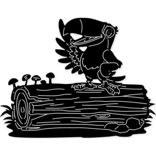 Hornbill on the Stump Craft metal cutting dies cut die decoration Scrapbook paper craft knife mould blade punch stencils dies