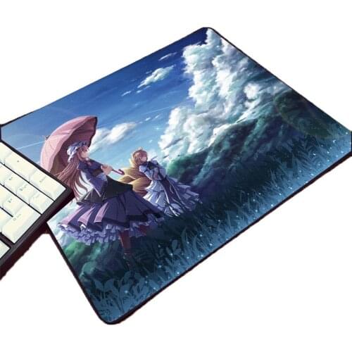 Beautiful Wallpaper Touhou Project Cute Girls Shoujo Computer Rubber Mousepad Small Size Animation Game Play Mouse Mat