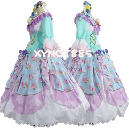 Love Live! Sonoda Umi ball cos Dress Yazawa Niko Cosplay Costume fancy court dressing Halloween costume for women All staff
