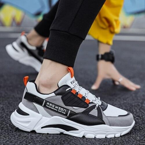 Mens Casual Shoes New Spring Low top Mesh Trend JoggingShoes Men Fashion Sneakers Outdoor Comfortable Shoes Men Vulcanize Shoes