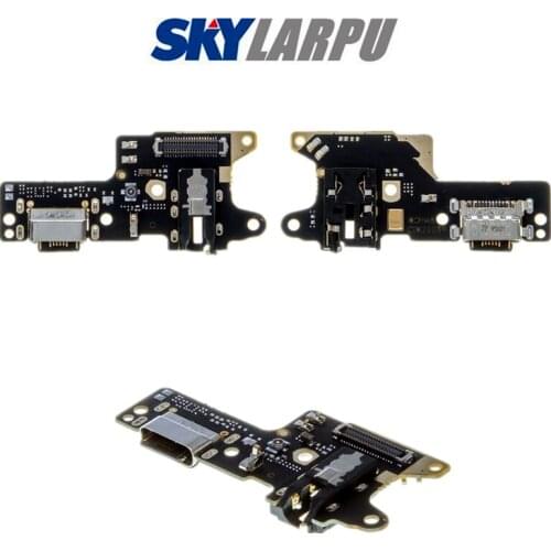 New Flat Cable Compatible For Xiaomi Redmi 8, Redmi 8A Cell Phone Microphone, Headphone, Charge Connector Board Flex Ribbon