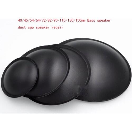 1pcs 40/45/54/64/72/82/90/110/130/150mm Bass speaker dust cap speaker repair