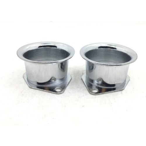 SherryBerg 2PCS 44mm Velocity Stacks air horn for WEBER dellorto fajs 40/44/48IDF 40 45 DCOE FOR FAJS EMPI DELLORTO CARBURETTOR