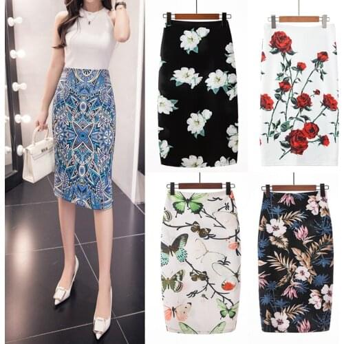 UVRCOS Midi Pencil Skirts