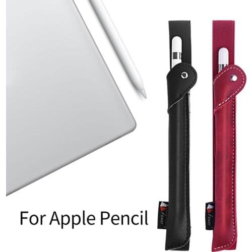 PU Touch Pen Protective Case Cover Portable Pencil Holder for iPad Apple Pencil