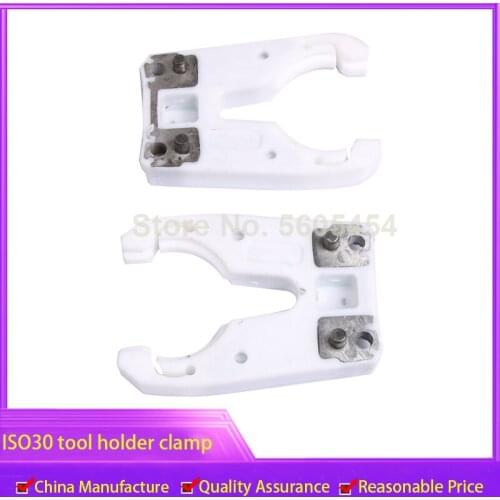 Free delivery ISO30 tool holder clamp iron+ABS flame proof rubber,ISO30 tool holder claw