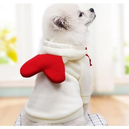 Winter Dog Clothing Pet Plush Coat Hoodies French Puppy Dog Costume Pet Jumpsuit Pug Pets Clothing for Small Medium Puppy Outfit