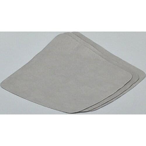 20 PCS Plated Crystal Velvet Double-Sided Fuzzing Large Size Plated Crystal Coatings Only