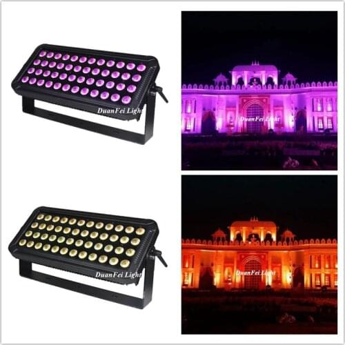 6units 48x10w 4in1 RGBW LED City Color Light /LED Wall Wash Lights/ Wall Washer LED IP65
