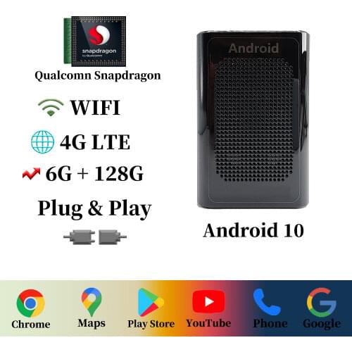 Android 9 4+64GB For Honda Civic UR-V ACCORD XR-V Avancier Apple Carplay AI Box TV Box Plug & Play Auto Car Entertainment System