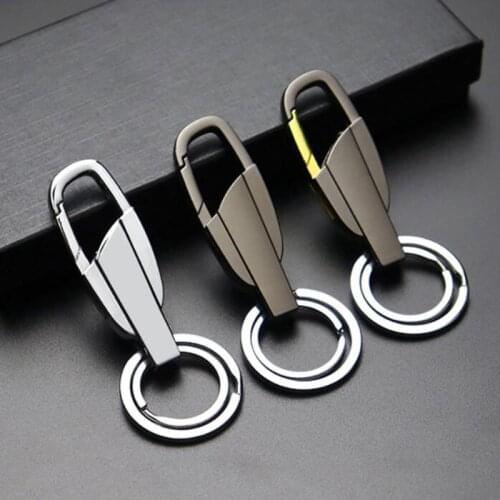 High Quality Key Ring Metal Keyring Mens Keychain Key Holder Belt Buckles Chaveiro Car Key Chain Car Accessories