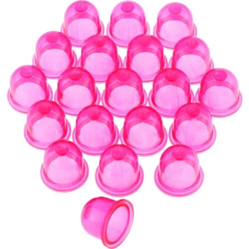 DRELD 20pcs Red Plastic Primer Bulb Pump Oil Bubble fit for Walbro Poulan Craftsman Weed Eater WA WT 530035497 188-16 Carburetor