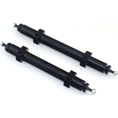 Metal Unpowered Axle 120mm/140mm For 1/14 Tamiya Trailer 1/10 RC Car DIY Modification Upgrade