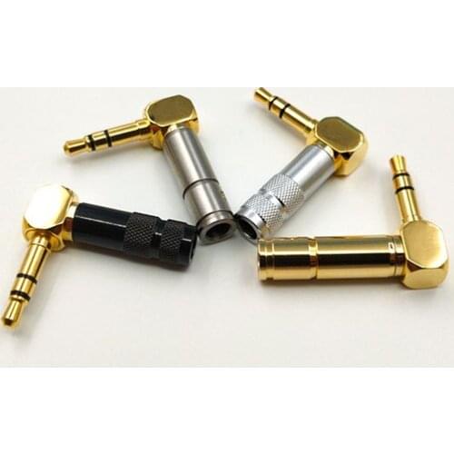 Mini 3.5mm curve plug 2pcs