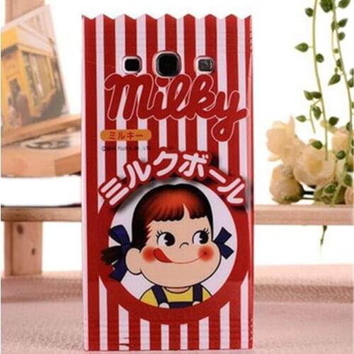 New Style Fashion Milky Milk Boy Girl 3D Cute Cartoon Sugar Candy Soft TPU Back Cover Case for Samsung Galaxy S3 i9300