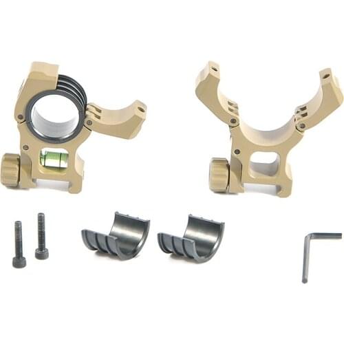 25.4mm/30mm Hunting Accessory Common Use Bubble Level with 20mm Rail Mount Picatinny Airsoft Combat Military Rifle Scope