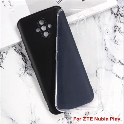 For ZTE Nubia Play Silicon Cover Soft TPU Matte Black Phone Protector Shell For ZTE Nubia Play Capa Coque Back Cover Case