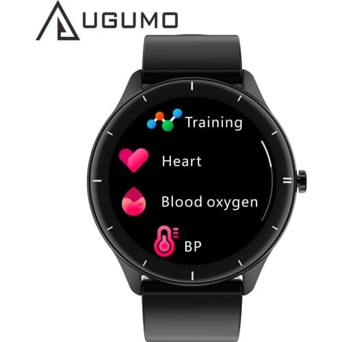 UGUMO New Q21 Men Smart Watch blood pressure pulse Blood oxygen heart rate body temperature measurement smart body bracelet band