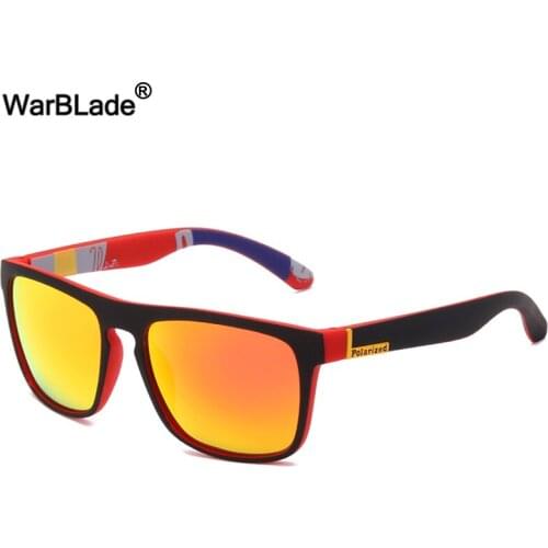 WarBLade Classic Square Polarized Sunglasses Men Women Brand Design Sun glasses Male Driving Photochromic Glasses UV400 Eyewear