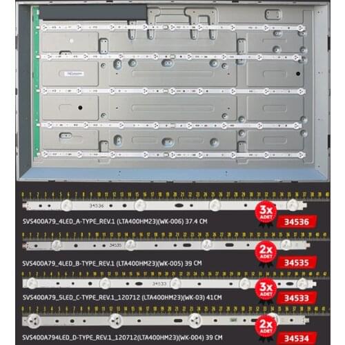 SUNNY-ARÇELİK-VESTEL-PHILIPS DLED LED TV PANEL SET ZCK606 SET (LEAVING ORIGINAL) (WK-235)