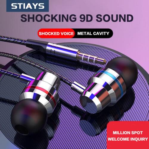 STIAYS Headphones With Microphone