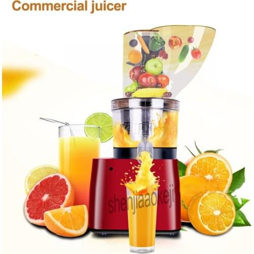 TK-500 Commercial juicer automatic fruit, vegetable juice juicer No slag Continuous juice 123MM large caliber juice machine 220v