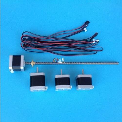 Ultimaker 2 UM 2 X,Y motor+Z-motor with Trapezoidal Lead kit for DIY ultimaker 3D printer extruder motor kit s