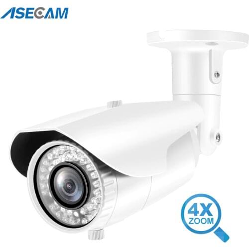 Super 5MP IP Camera H.265 Zoom 4X Varifocal lens Onvif Bullet Outdoor Video Surveillance Network POE CCTV Xmeye Security Camera