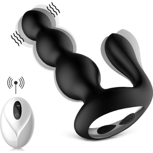 Vibrating Anal Beads Anal vibrator Male Prostate Massager sex toys for Men Gays Unisex butt plug Adult Anal sex toys Butt Plug