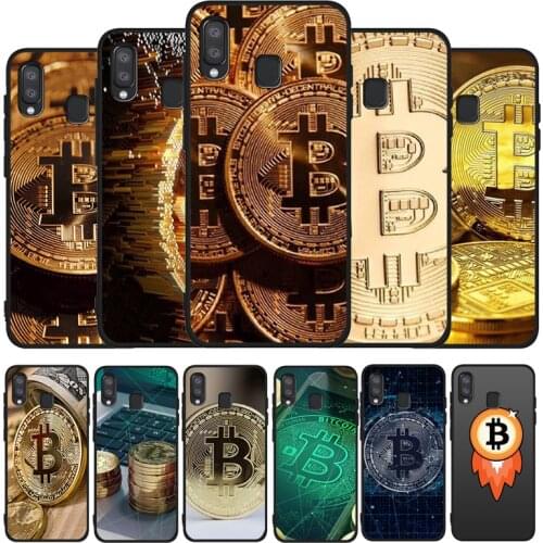 BITCOIN coins Funny phone Case For Samsung A10 A20E A30 A40 A50 A60 A70 M10 M20 M30S M40 A01 A21 A31 A51 A71 4G Cover
