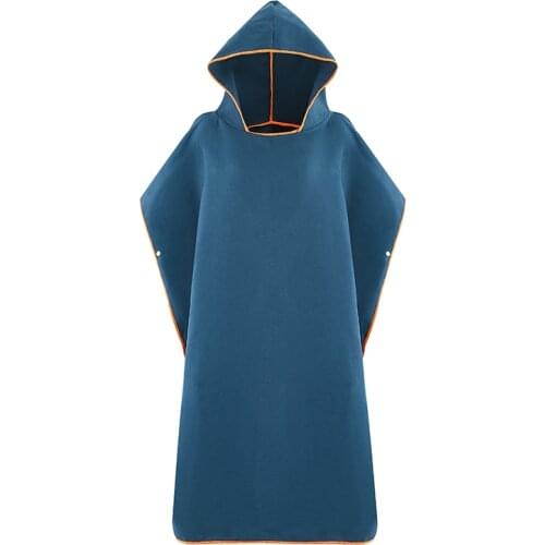 Children Microfiber Quick Dry Wetsuit Changing Robe Poncho towel With Hood for Swim, Beach, Lightweight, Beach Surf Poncho