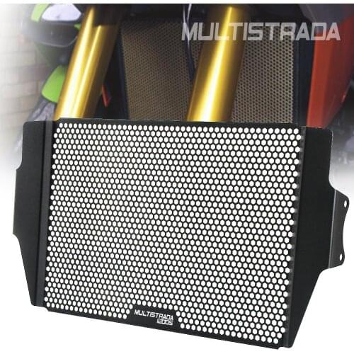 For Ducati Multistrada 1200 Multistrada1200 S 2010 2011 2012 2013 2014 Motorcycle Radiator Guard Protection Grille Grill Cover