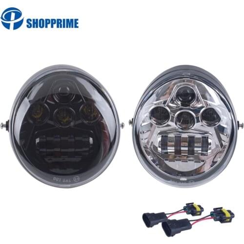 DOT E9 V rod Headlight For VROD Motorcycle LED Headlight for VRod VRSCF VRSC VRSCR Motorcycle Accessories
