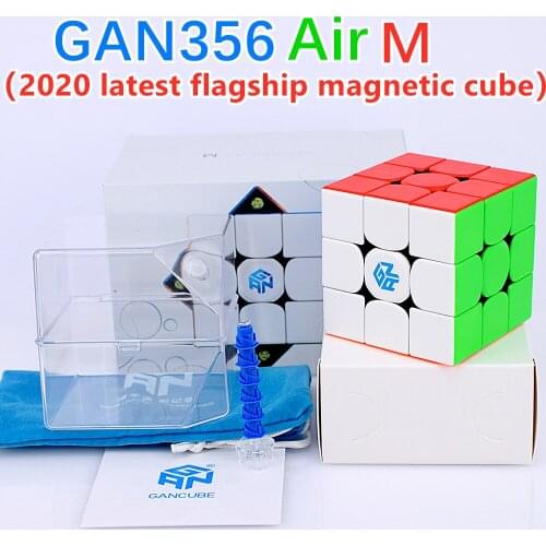 GAN356 Air M Magnetic 3x3x3 speed cube 3x3 puzzle cube GAN356Air M Magnet cubo magico 3x3x3 magic cube GAN 356 AirM